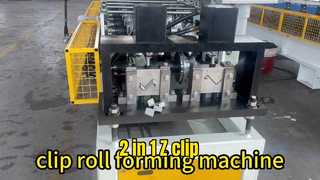 2 in 1 Z-clip rolvormmachine