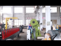 0.7-1.2 mm gegalvaniseerd staal metalen sluiter deur rolvormende machine