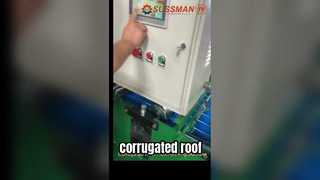Golfdakrolvormmachine