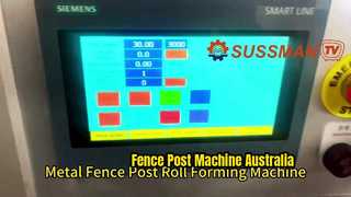 Introduceer Australia Fence Post C65mm Channel Roll Forming Machine voor u