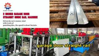 garagedeur rechte rail
