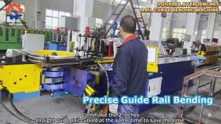 Geleiderail gebogen machine